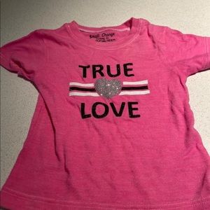 Pink True Love Sparkle T. 12-18 mon
